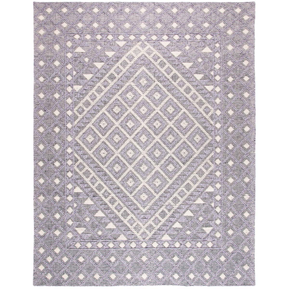 Safavieh Natura 628 Rug, NAT628 - CREAM / PURPLE