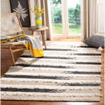 Safavieh Natura 655 Rug, NAT655 - IVORY / BLACK