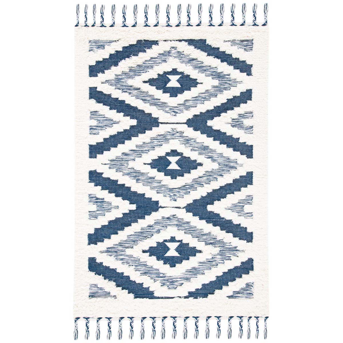 Safavieh Natura 682 Rug, NAT682 - IVORY / BLUE