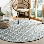 Safavieh Natura 711 Rug, NAT711 - IVORY / BLUE