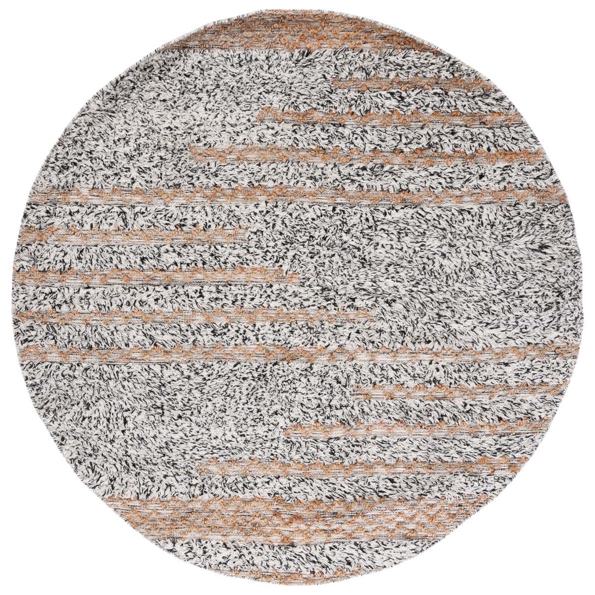 Safavieh Natura 720 Rug, NAT720 - IVORY / BLACK