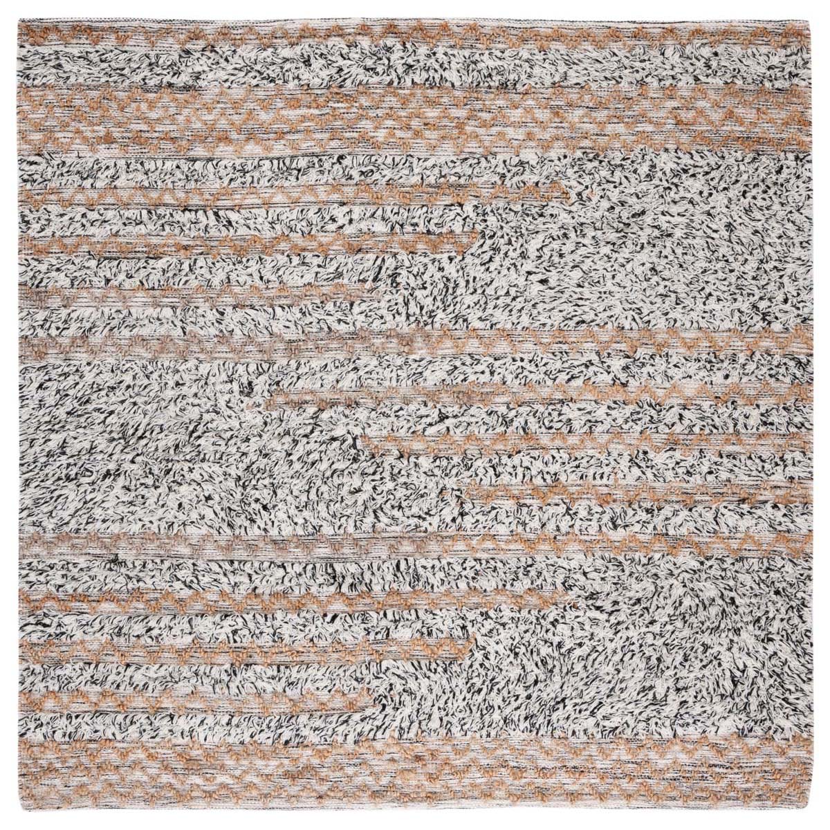Safavieh Natura 720 Rug, NAT720 - IVORY / BLACK