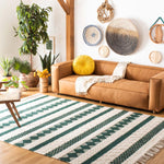 Safavieh Natura 851 Rug, NAT851 - IVORY / GREEN