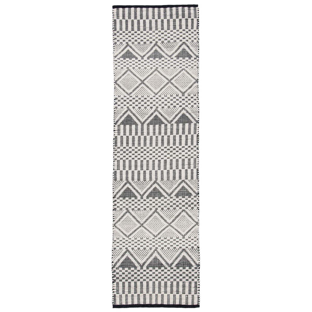 Safavieh Natura 853 Rug, NAT853 - IVORY / BLACK