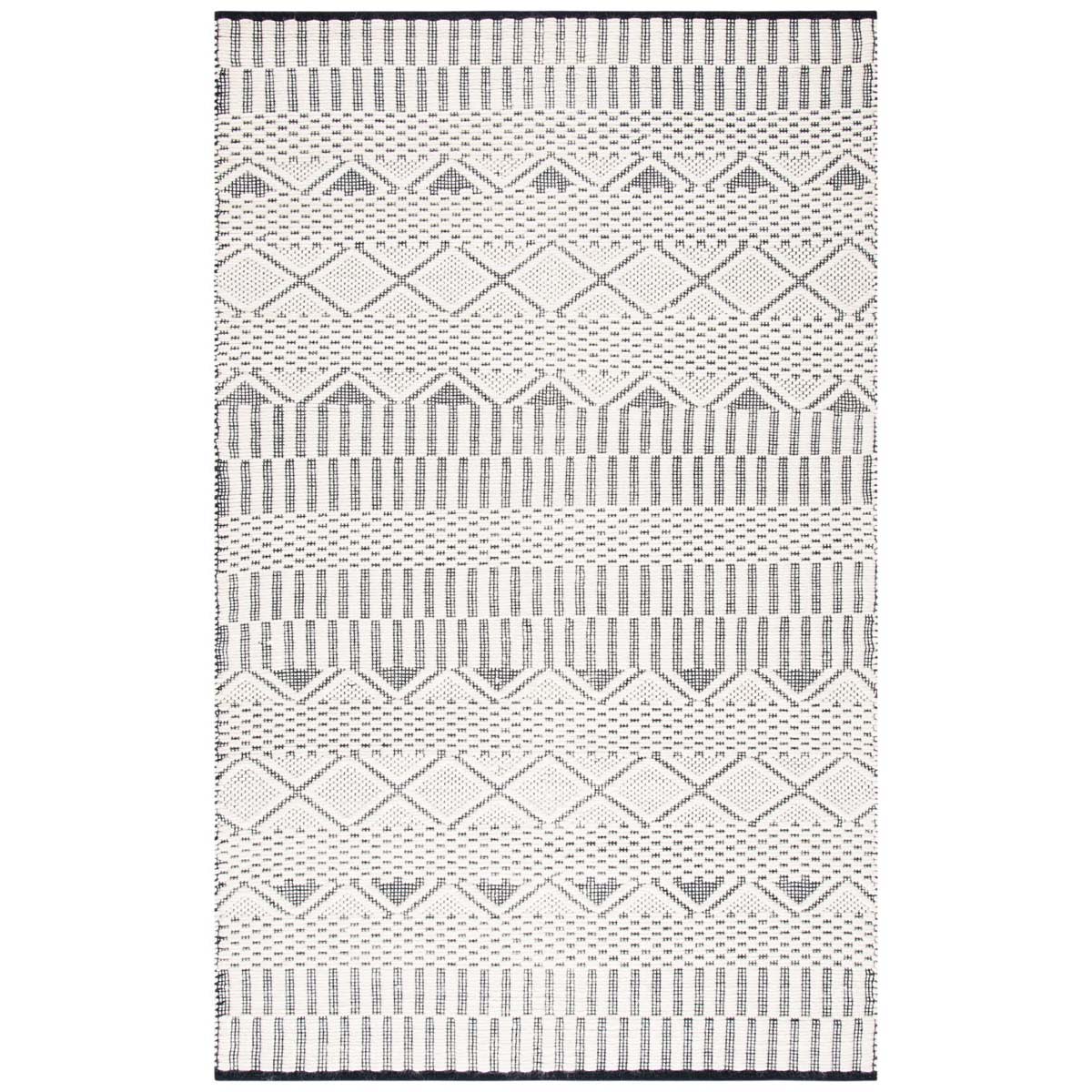 Safavieh Natura 853 Rug, NAT853 - IVORY / BLACK