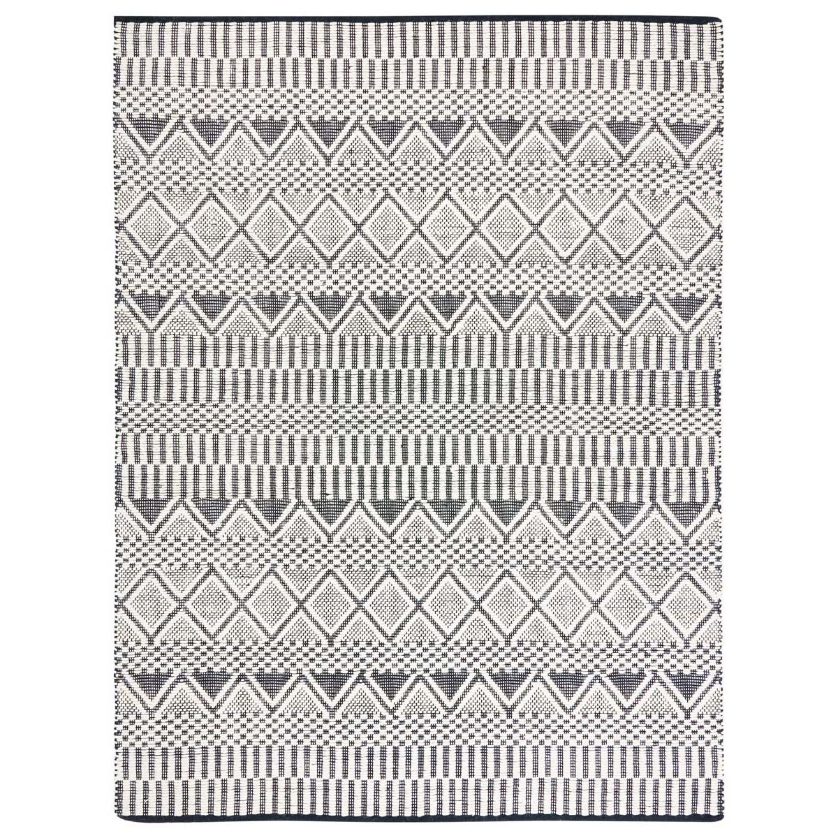 Safavieh Natura 853 Rug, NAT853 - IVORY / BLACK