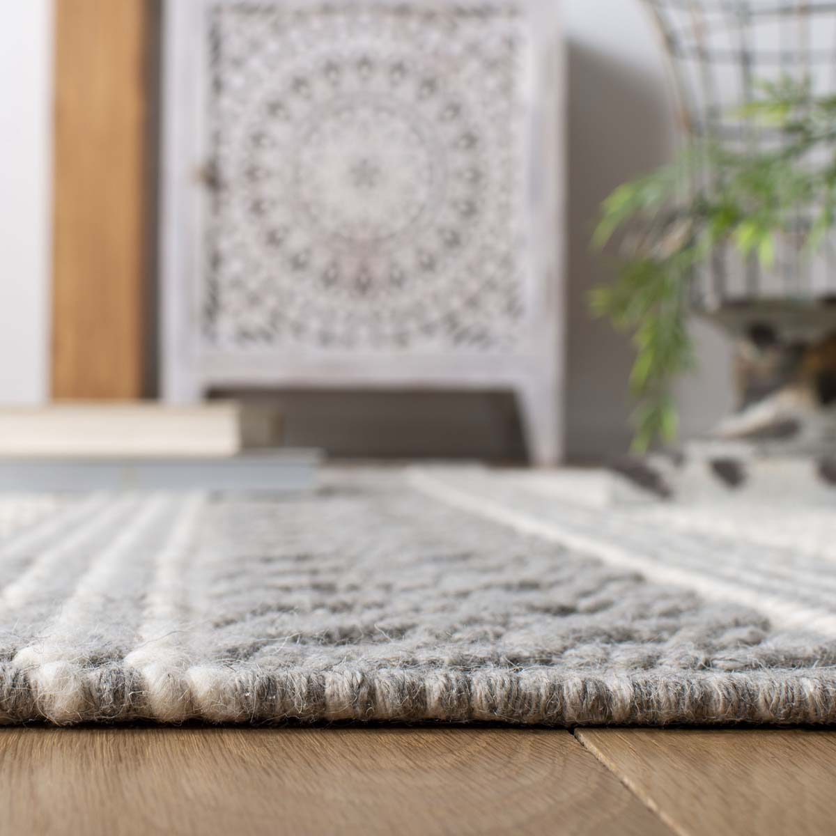 Safavieh Natura 859 Rug, NAT859 - IVORY / GREY