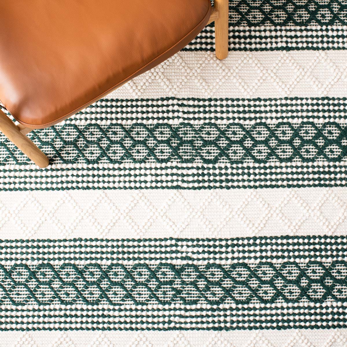 Safavieh Natura 859 Rug, NAT859 - IVORY / GREEN