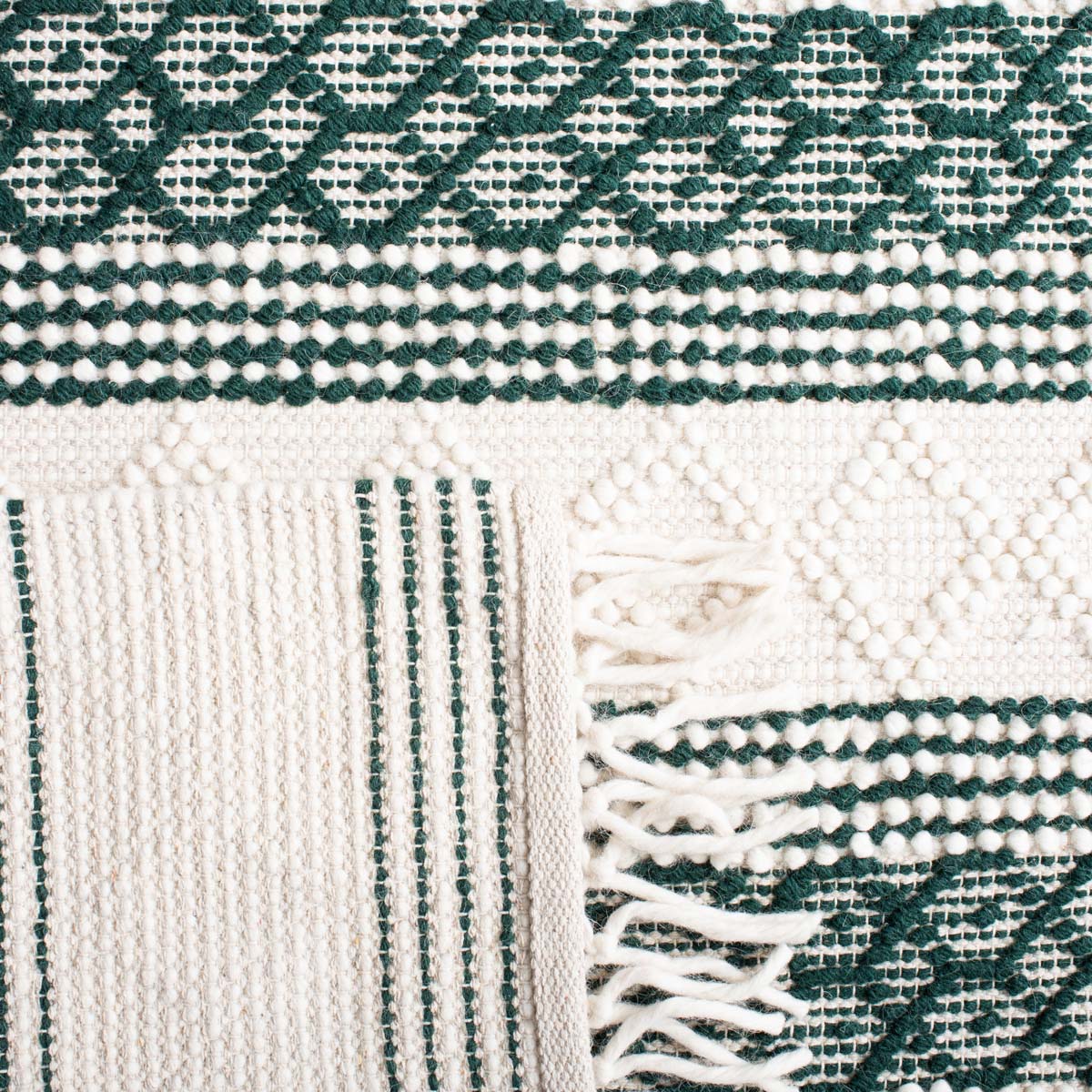 Safavieh Natura 859 Rug, NAT859 - IVORY / GREEN