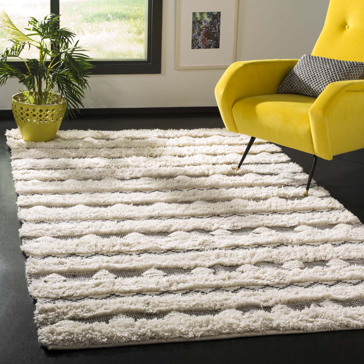 Safavieh Natura 950 Rug, NAT950 - IVORY / GREY