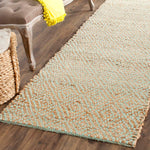 Safavieh Natural Fiber 453 Rug, NF453 - NATURAL / GREEN