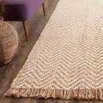Safavieh Natural Fiber 458 Rug, NF458 - BLEACH / NATURAL