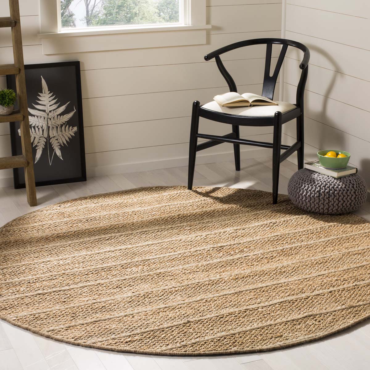 Safavieh Natural Fiber 550 Rug, NF550 - NATURAL / LIGHT GREY