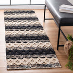 Safavieh Natural Fiber 568 Rug, NF568 - BLACK / IVORY