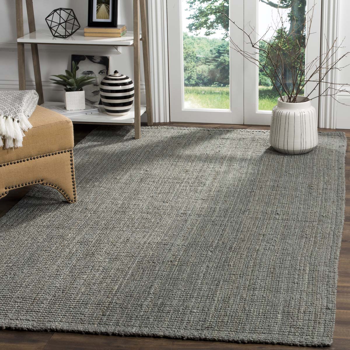 Safavieh Natural Fiber 730 Rug, NF730 - Green / Grey