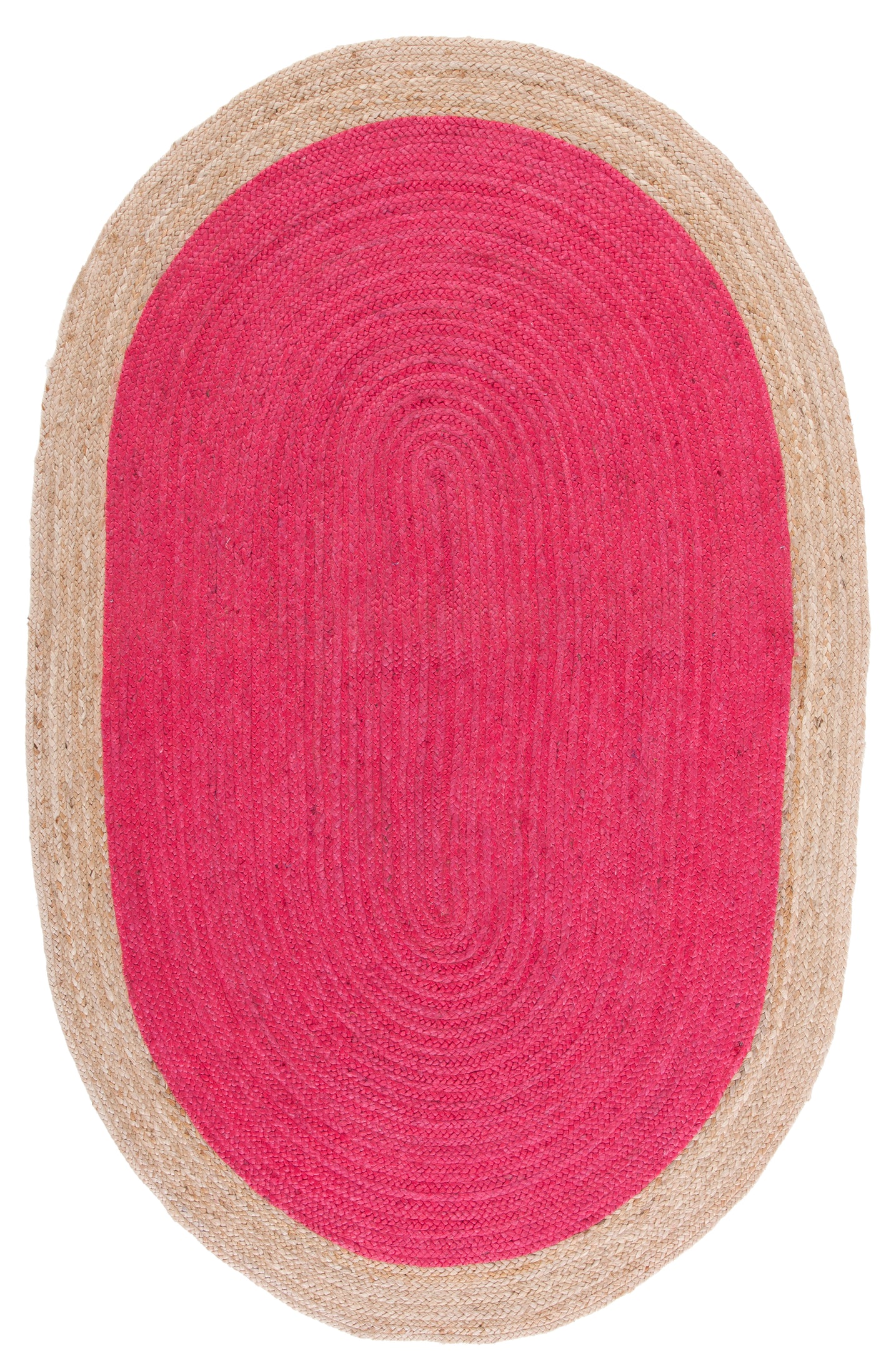 Safavieh Natural Fiber 01 Rug, NF801 - Fuchsia / Natural