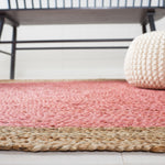Safavieh Natural Fiber 01 Rug, NF801 - Pink / Natural