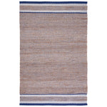 Safavieh Natural Fiber 874 Rug, NF874 - NATURAL / NAVY