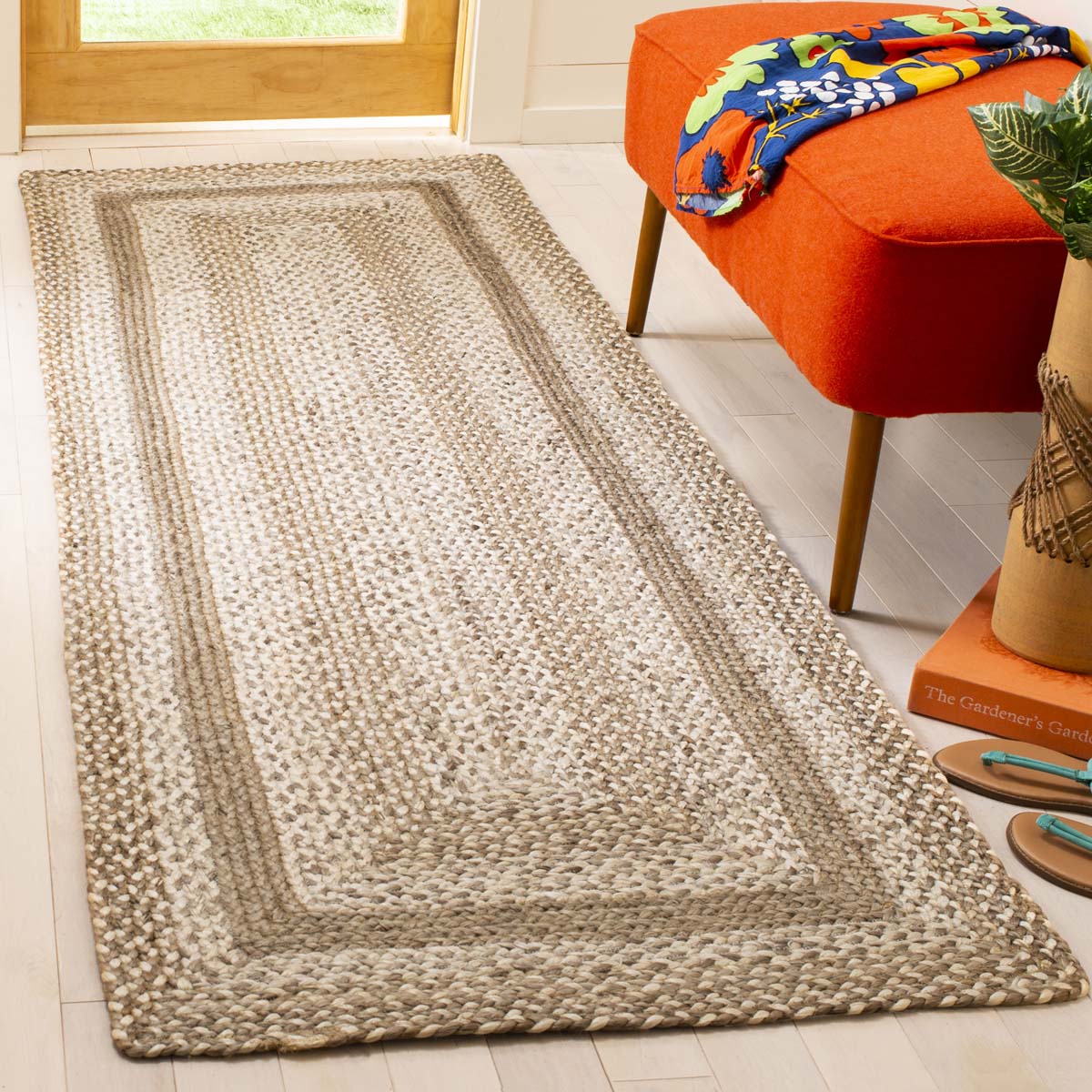 Safavieh Natural Fiber 884 Rug, NF884 - GREY / IVORY