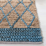 Safavieh Natural Fiber 951 Rug, NF951 - NATURAL / NAVY