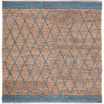 Safavieh Natural Fiber 951 Rug, NF951 - NATURAL / NAVY
