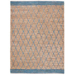 Safavieh Natural Fiber 951 Rug, NF951 - NATURAL / NAVY