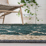 Safavieh Natural Fiber 951 Rug, NF951 - DARK GREEN / NATURAL