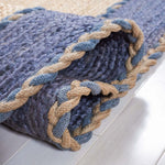 Safavieh Natural Fiber 261 Rug, NFB261 - NATURAL / DARK GREY