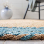 Safavieh Natural Fiber 261 Rug, NFB261 - NATURAL / BLUE