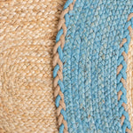Safavieh Natural Fiber 261 Rug, NFB261 - NATURAL / BLUE