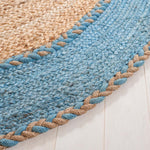 Safavieh Natural Fiber 261 Rug, NFB261 - NATURAL / BLUE