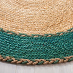 Safavieh Natural Fiber 261 Rug, NFB261 - NATURAL / GREEN