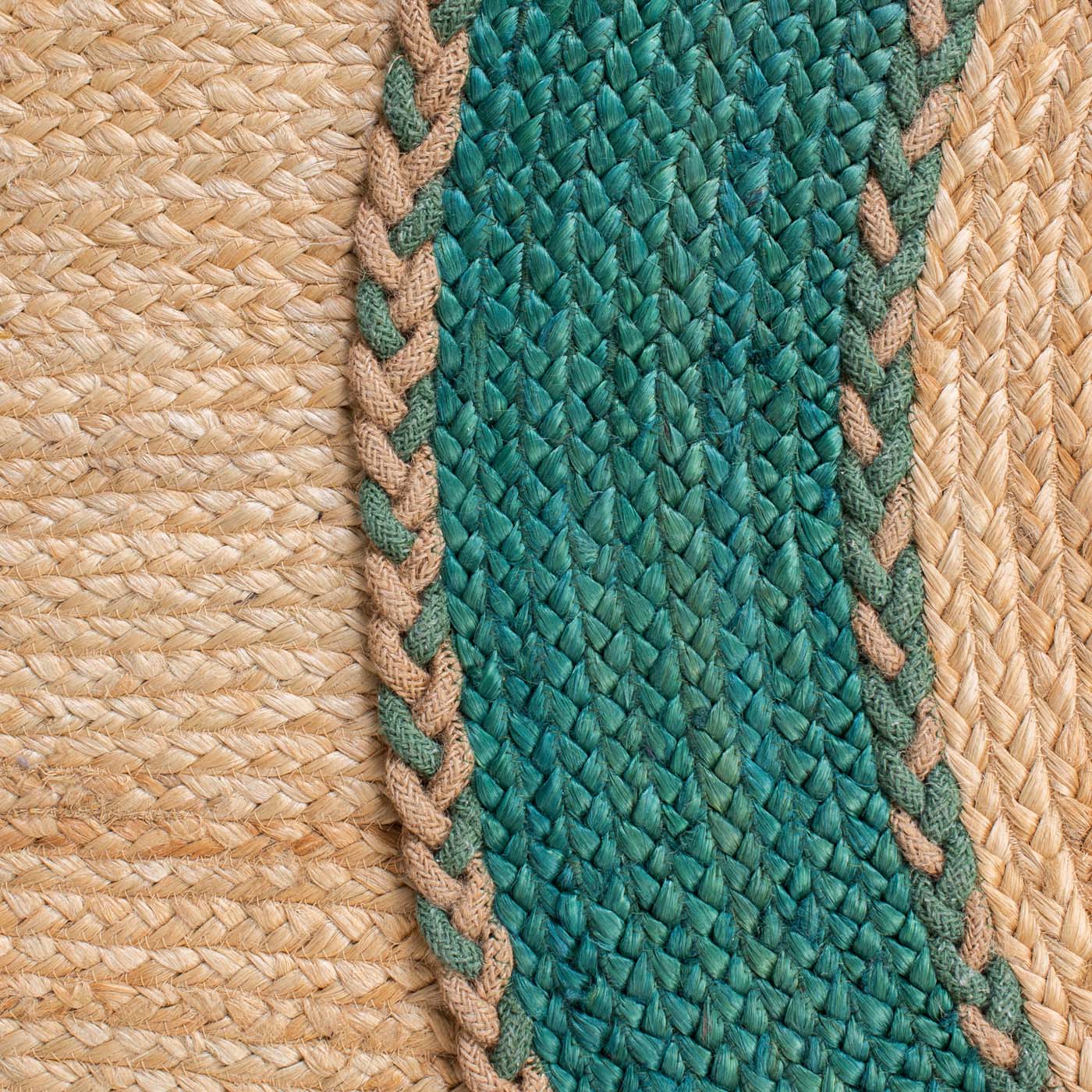 Safavieh Natural Fiber 261 Rug, NFB261 - NATURAL / GREEN