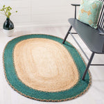 Safavieh Natural Fiber 261 Rug, NFB261 - NATURAL / GREEN