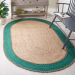 Safavieh Natural Fiber 261 Rug, NFB261 - NATURAL / GREEN