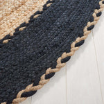 Safavieh Natural Fiber 261 Rug, NFB261 - NATURAL / BLACK
