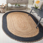 Safavieh Natural Fiber 261 Rug, NFB261 - NATURAL / BLACK