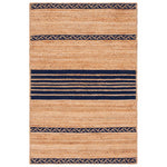 Safavieh Natural Fiber 262 Rug, NFB262 - NATURAL / NAVY