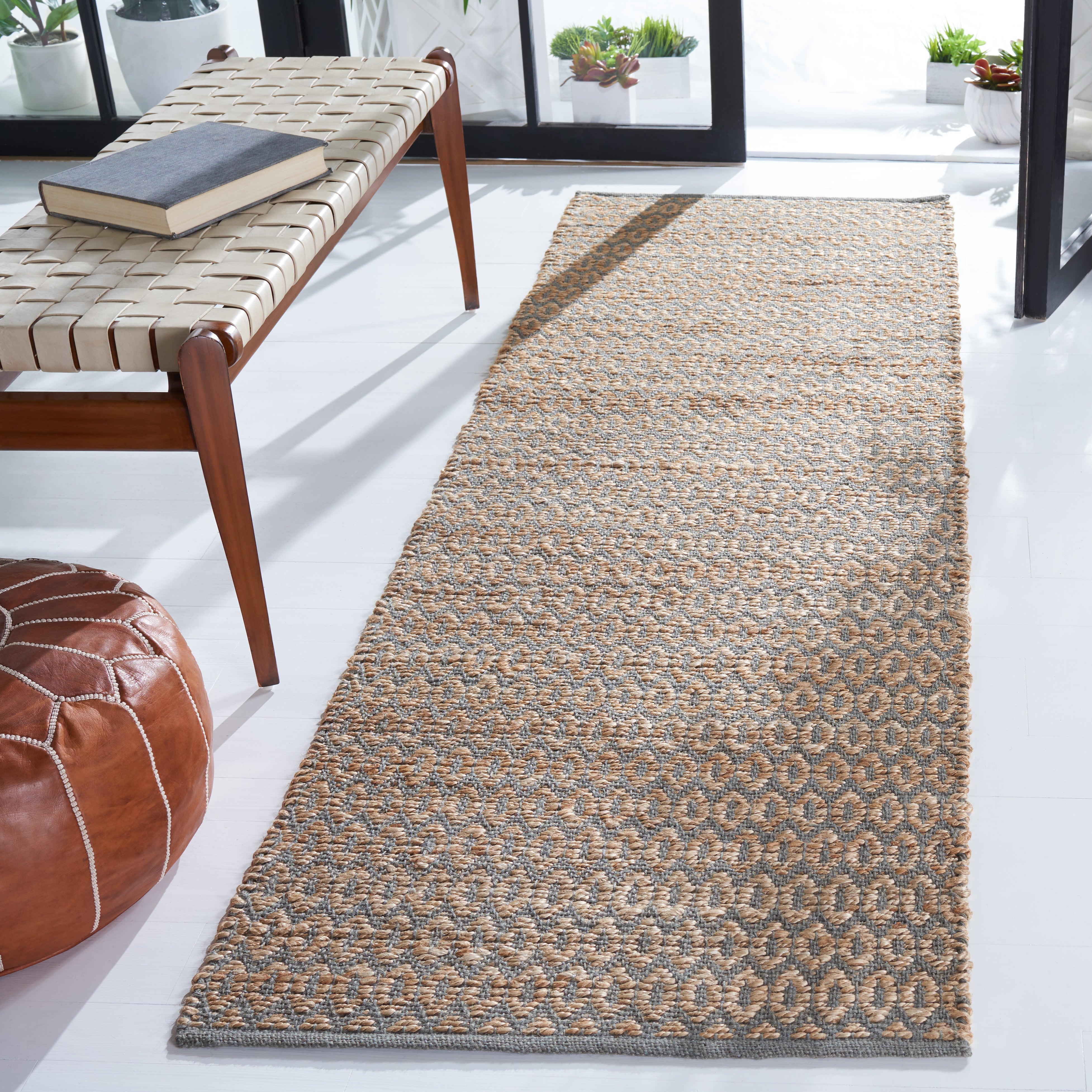 Safavieh Natural Fiber 701 Rug, NFB701 - NATURAL / GREY