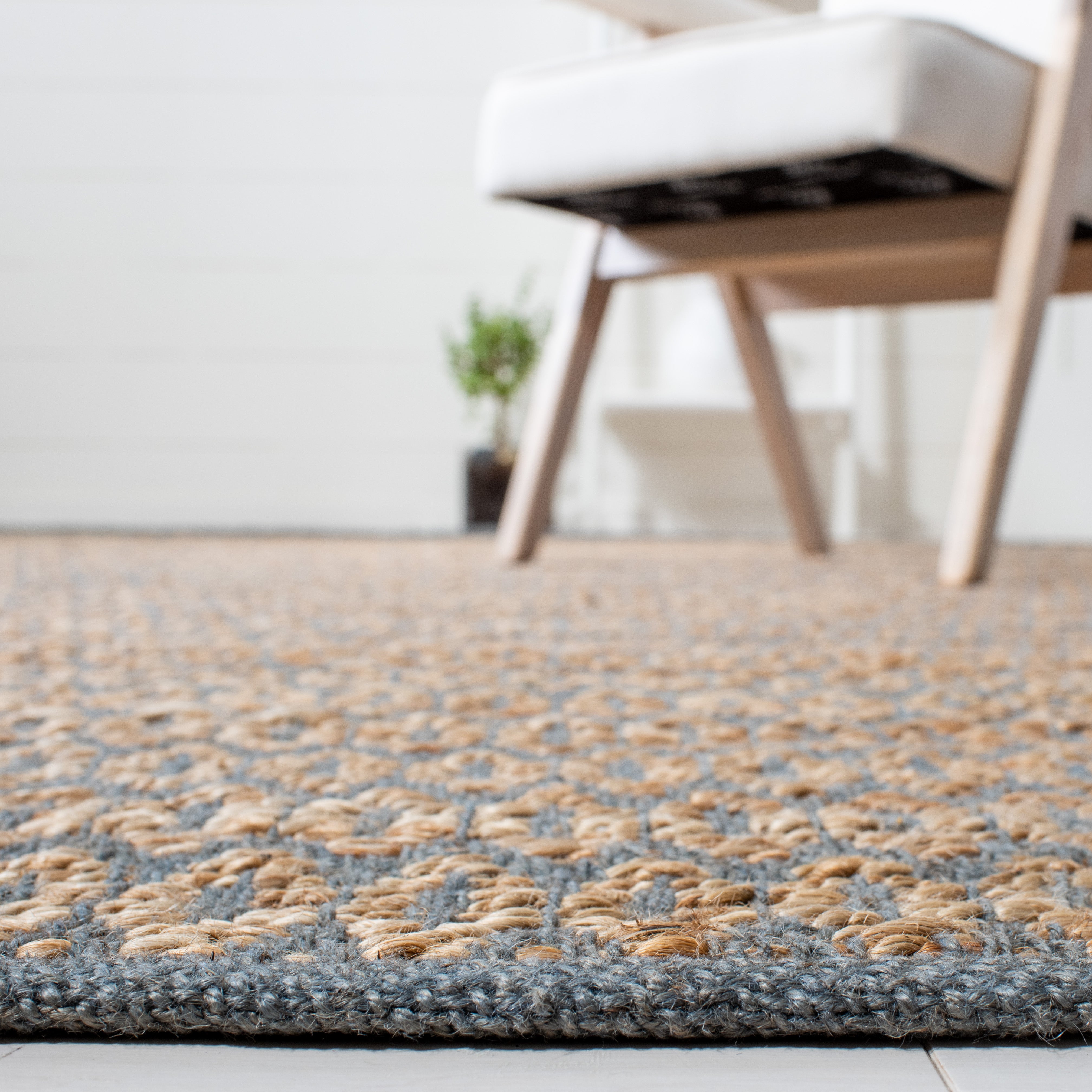 Safavieh Natural Fiber 701 Rug, NFB701 - NATURAL / GREY