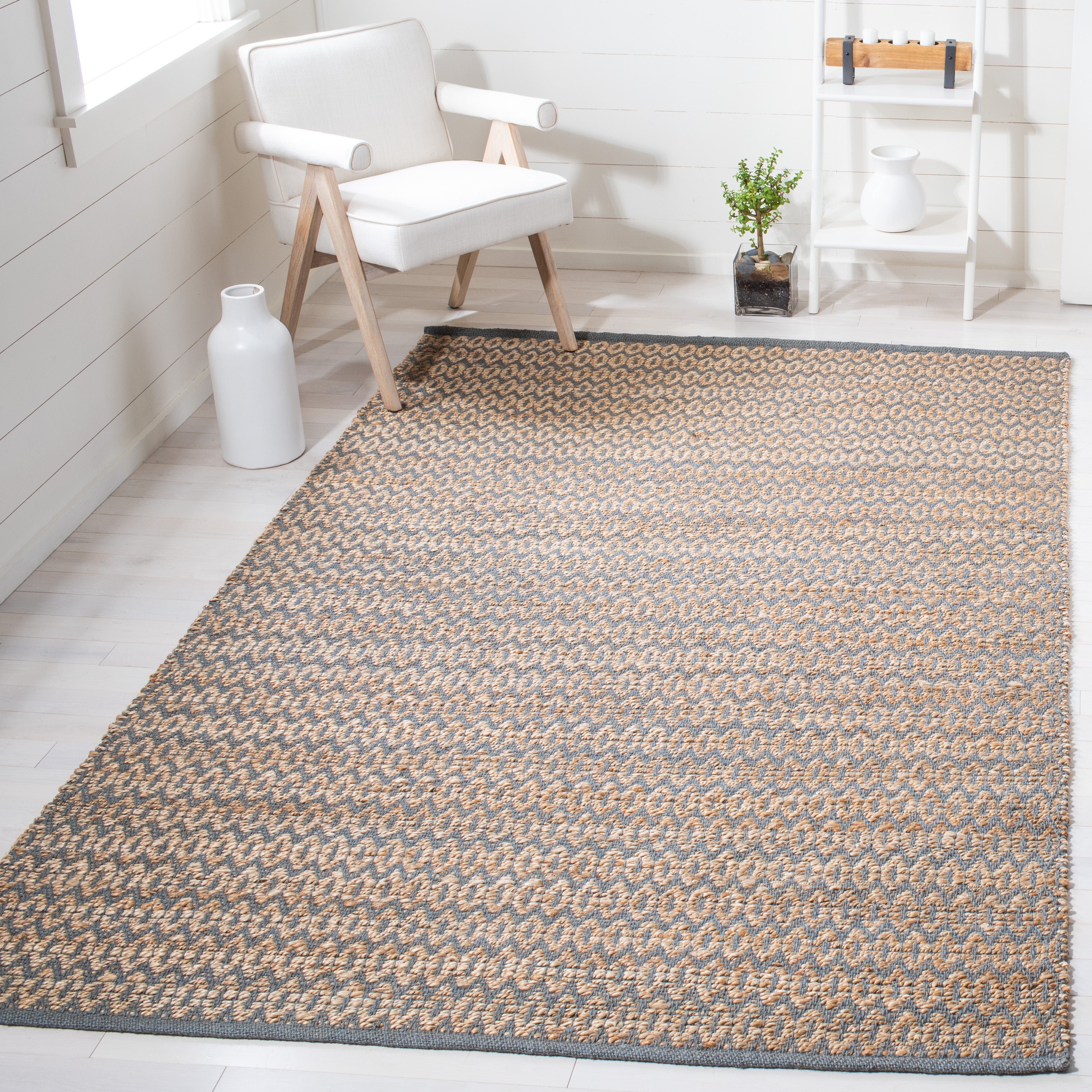 Safavieh Natural Fiber 701 Rug, NFB701 - NATURAL / GREY