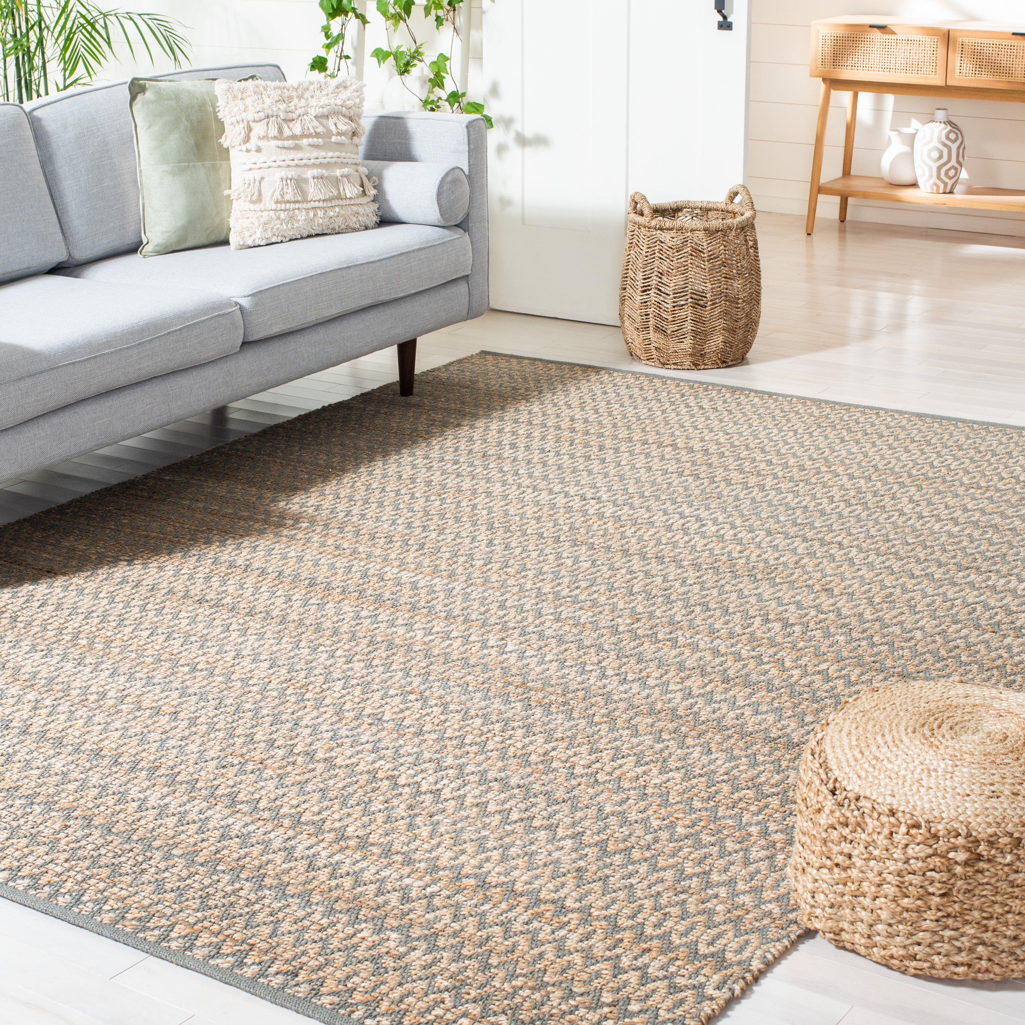 Safavieh Natural Fiber 701 Rug, NFB701 - NATURAL / GREY