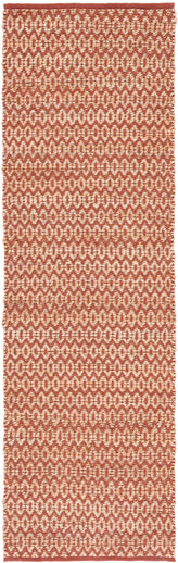 Safavieh Natural Fiber 701 Rug, NFB701 - NATURAL / RUST