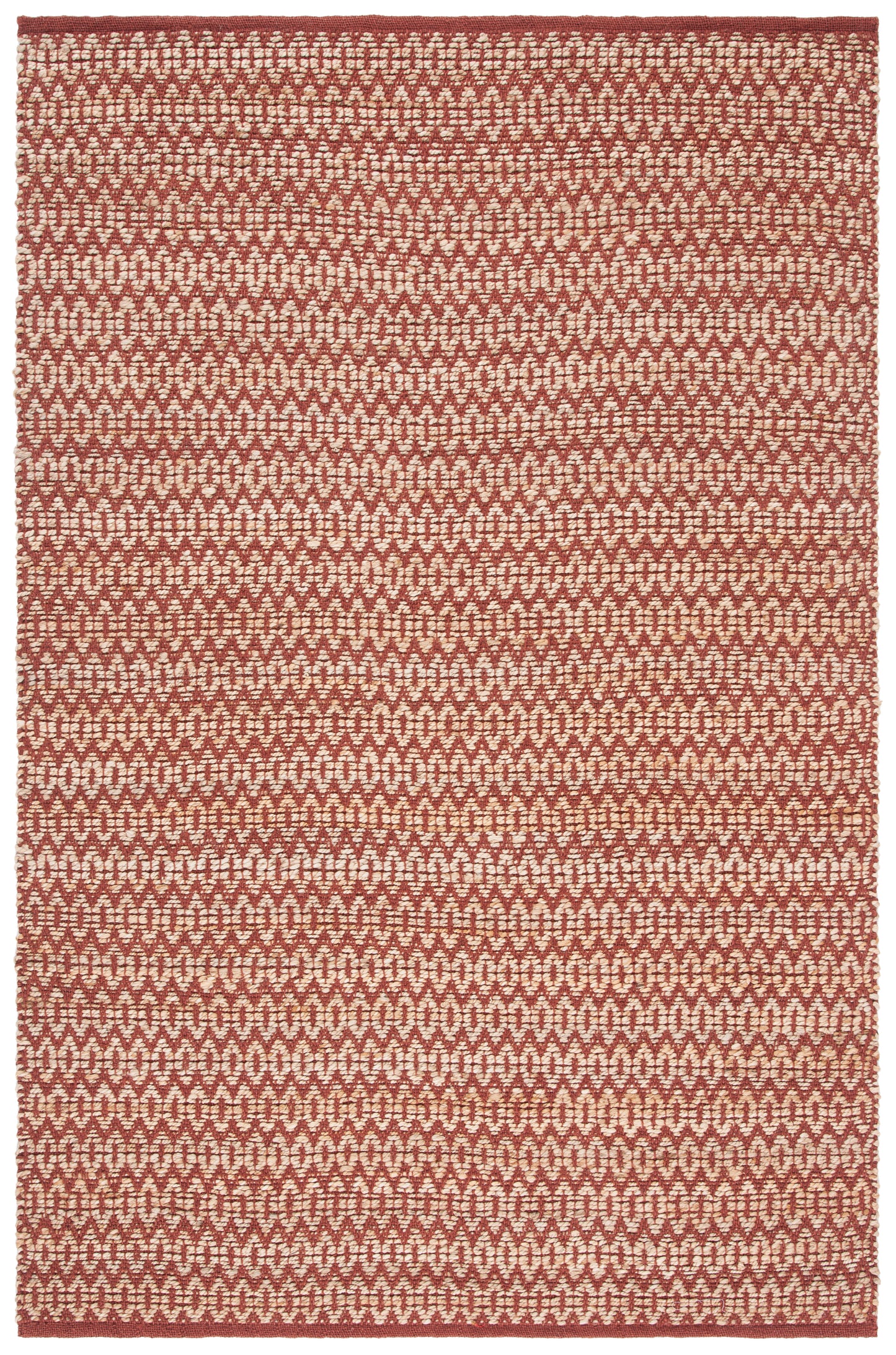 Safavieh Natural Fiber 701 Rug, NFB701 - NATURAL / RUST