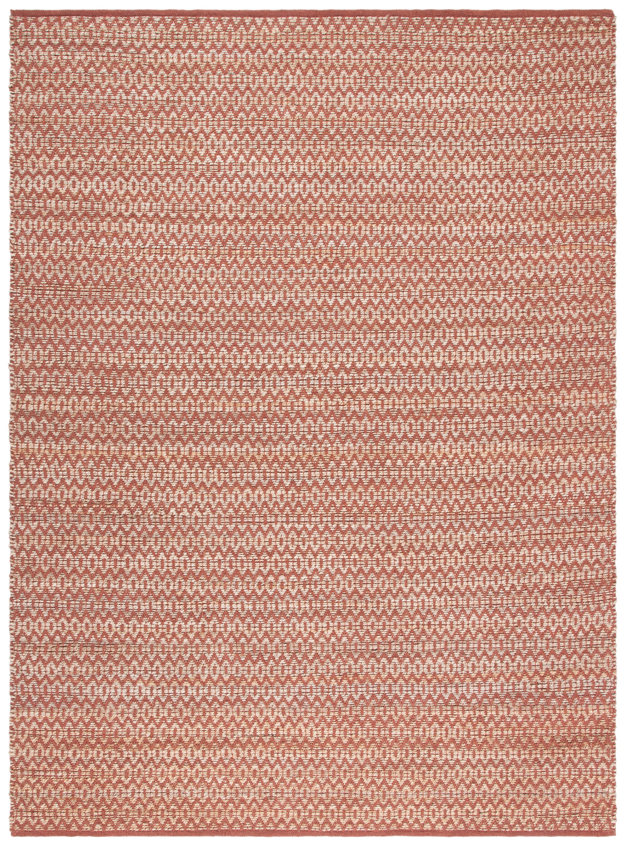 Safavieh Natural Fiber 701 Rug, NFB701 - NATURAL / RUST