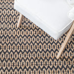 Safavieh Natural Fiber 701 Rug, NFB701 - NATURAL / BLACK