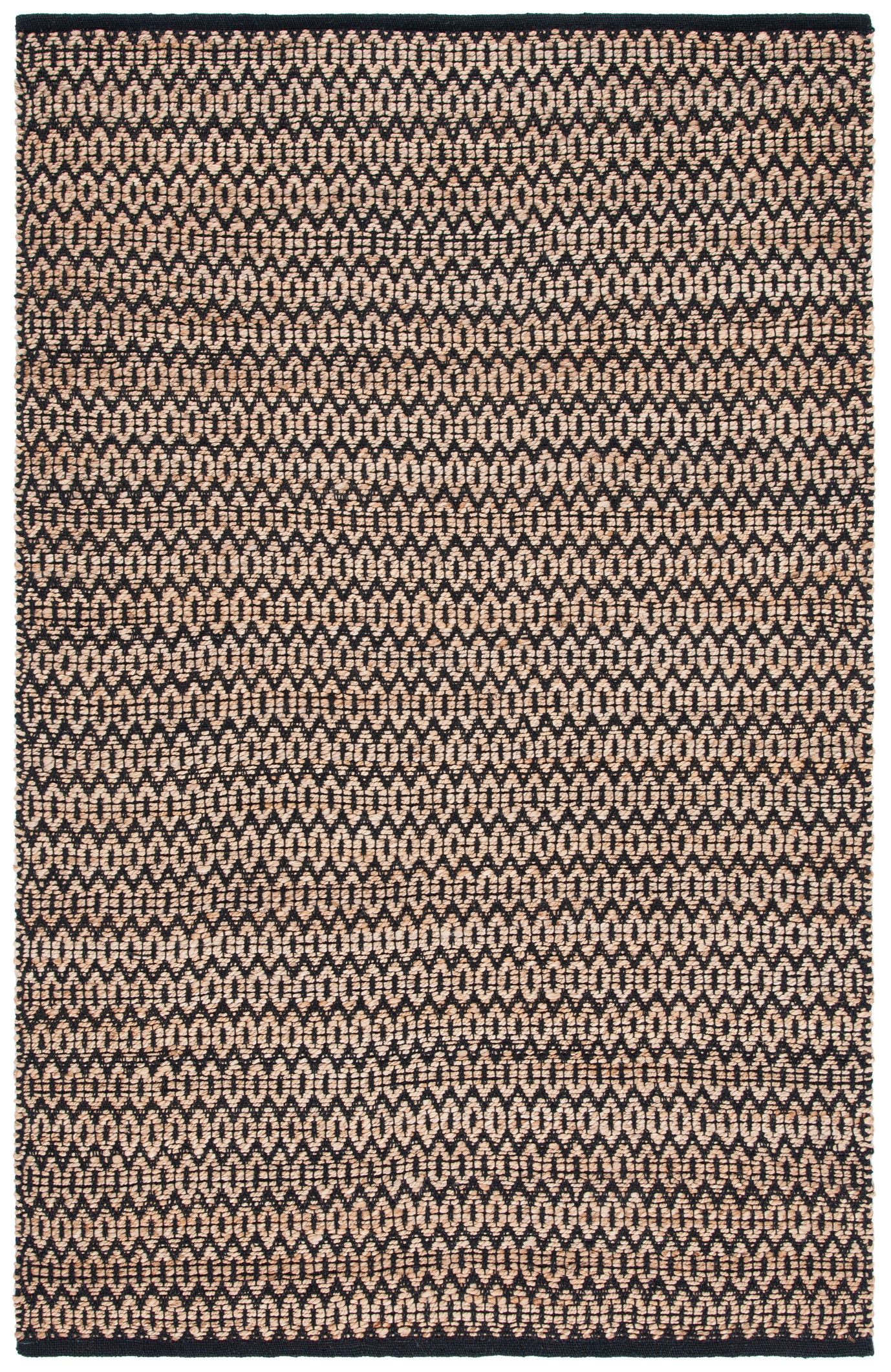 Safavieh Natural Fiber 701 Rug, NFB701 - NATURAL / BLACK