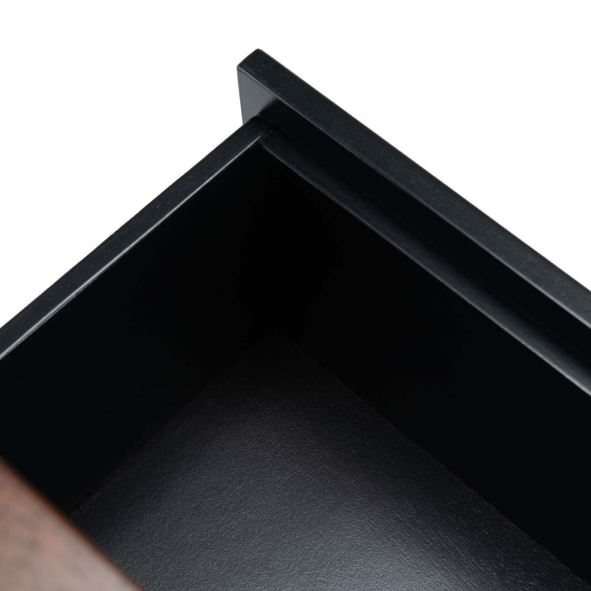 Safavieh Winchester Night Stand  , NST1400 - Walnut / Black