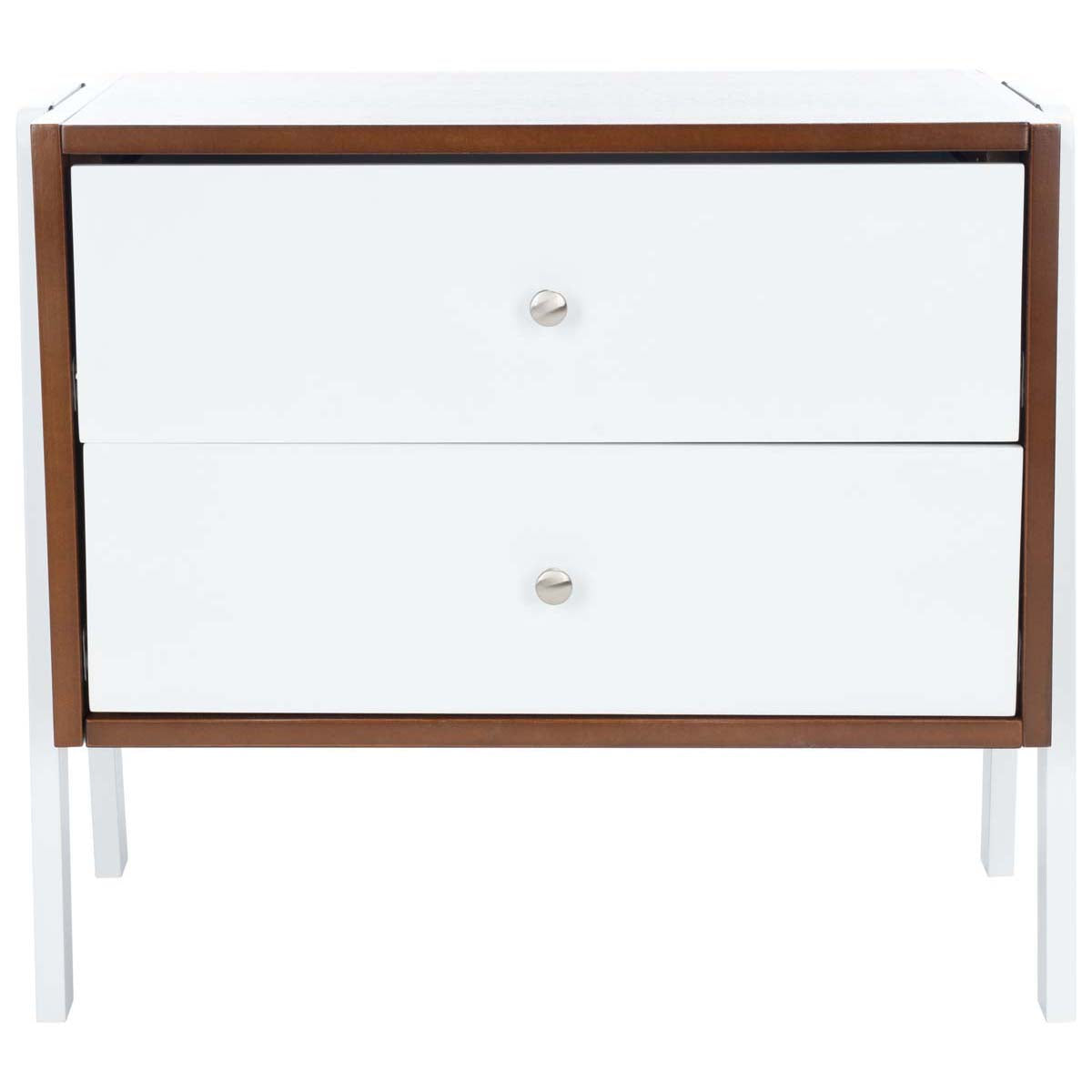 Safavieh Winchester Night Stand  , NST1400 - Walnut / White