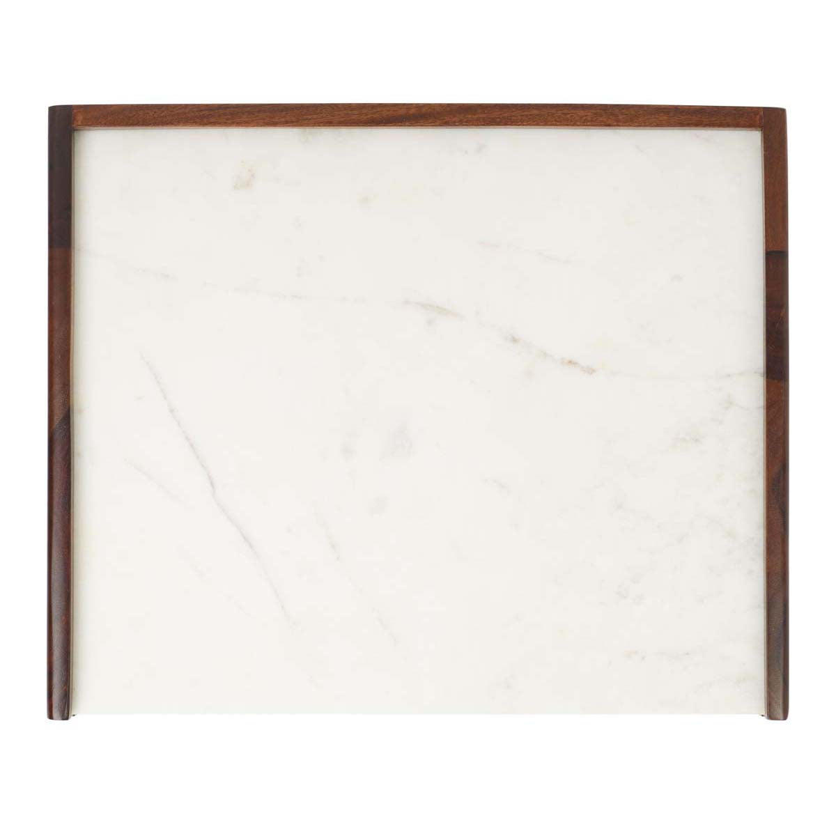 Safavieh Marion 1 Drawer Nightstand , NST3700 - Walnut / White